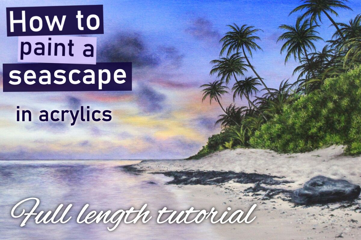 How to paint a seascape