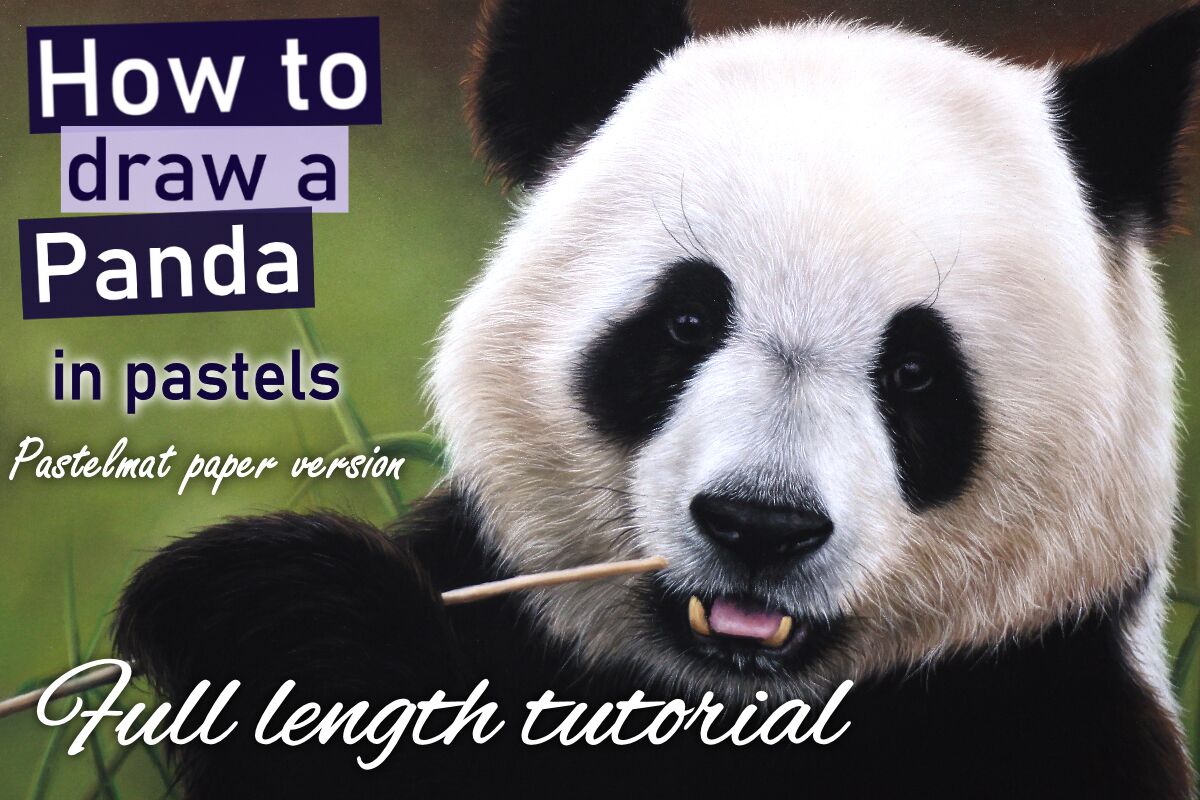 Panda in Pastels – Pastelmat